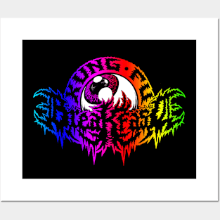 Kung Fu Breakfast Rainbow Logo Version 1 Posters and Art